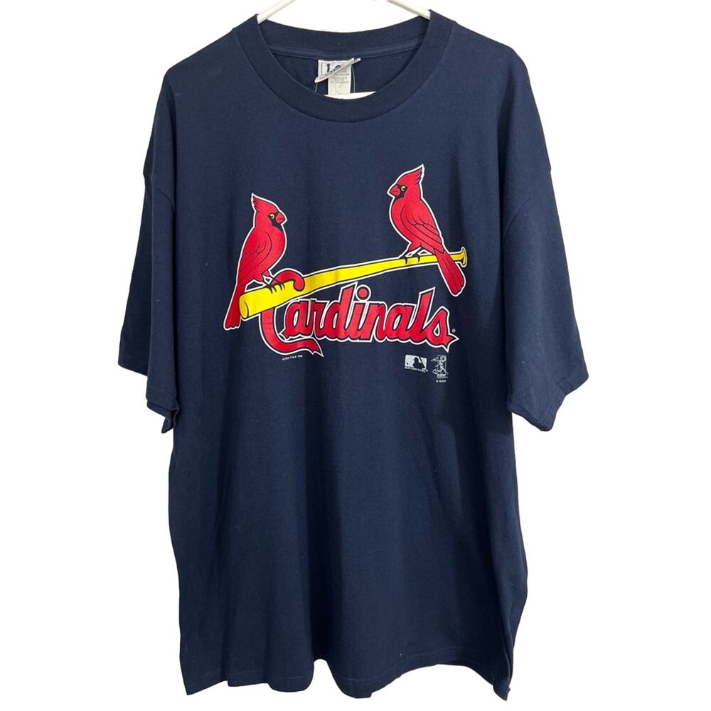 VTG 90s Mark McGwire Home Run T Shirt Sz XXL NUTMEG LEE MLB HR King Mac Retro